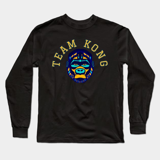 Godzilla vs Kong Long Sleeve T-Shirt by Nixart